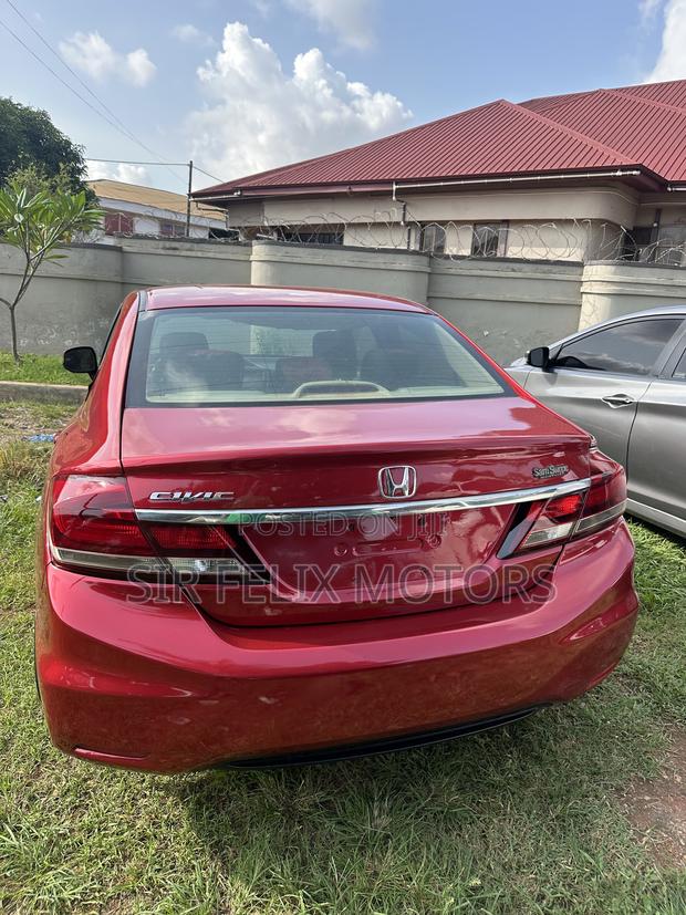Honda Civic EX 4dr Sedan (1.8L 4cyl CVT) 2015 Red