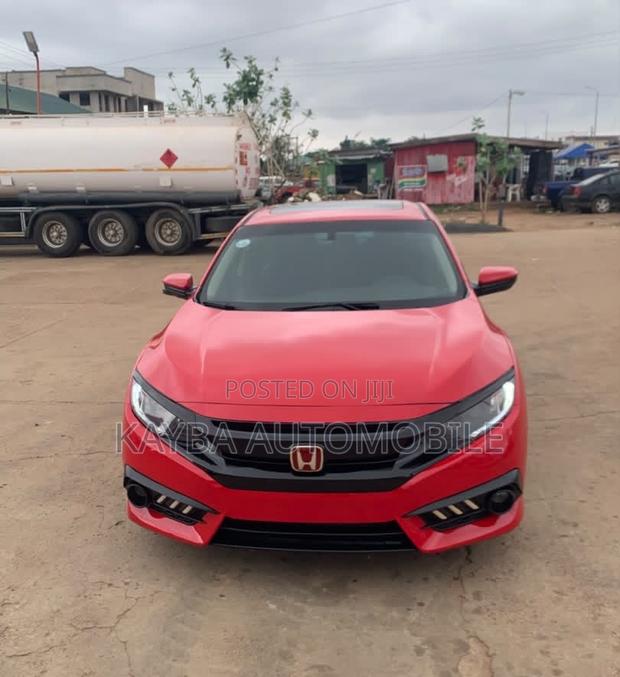 Honda Civic Touring 4dr Sedan (1.5L 4cyl) 2016 Red