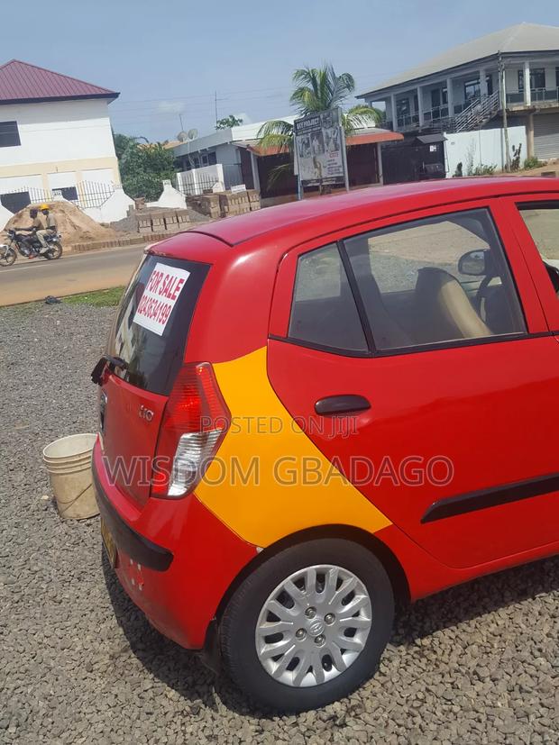Hyundai I10 2008 Red