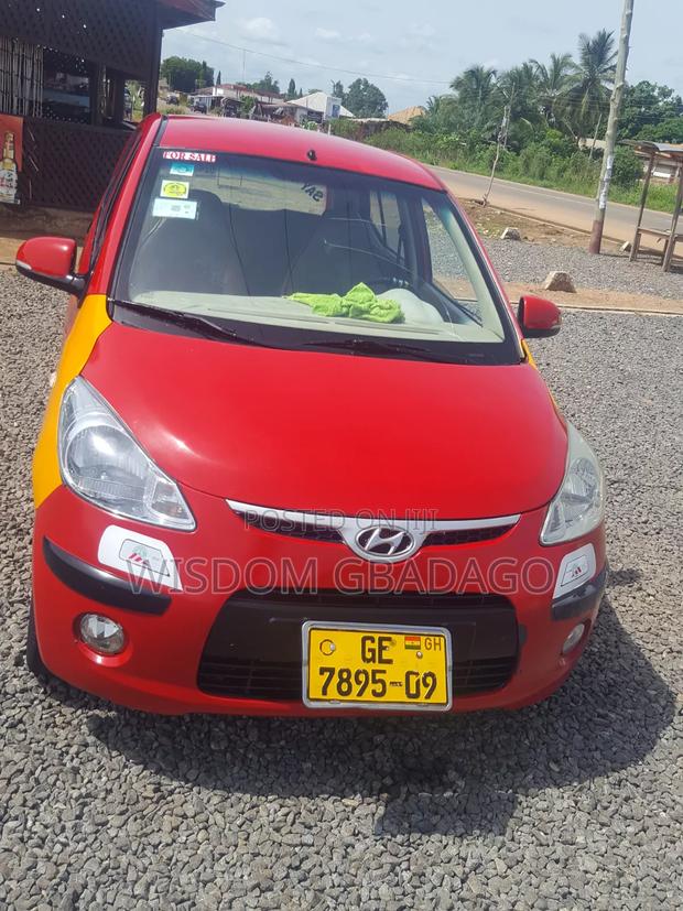 Hyundai I10 2008 Red