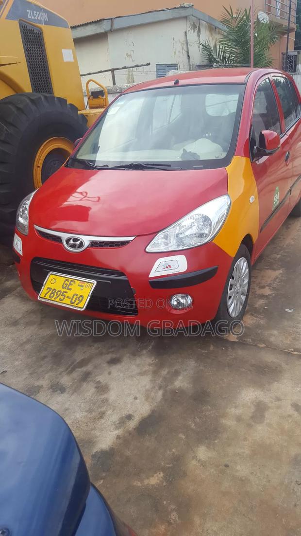 Hyundai I10 2008 Red