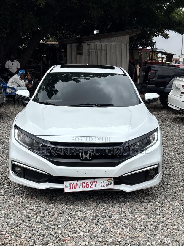 Honda Civic EX-L Sedan 2020 White