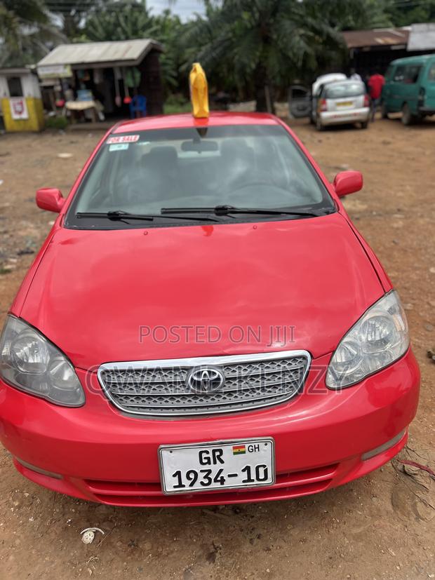 Toyota Corolla 2007 Red