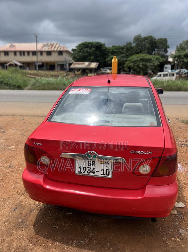 Toyota Corolla 2007 Red