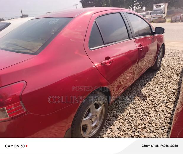 Toyota Yaris 2008 Red