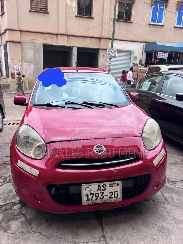Nissan March 2010 Red