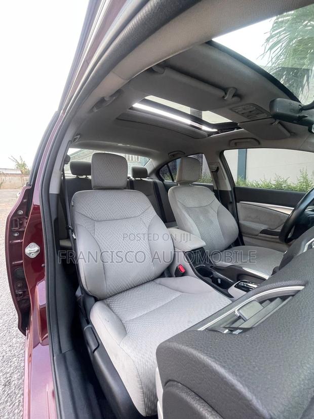 Honda Civic EX 4dr Sedan (1.8L 4cyl CVT) 2015 Burgundy
