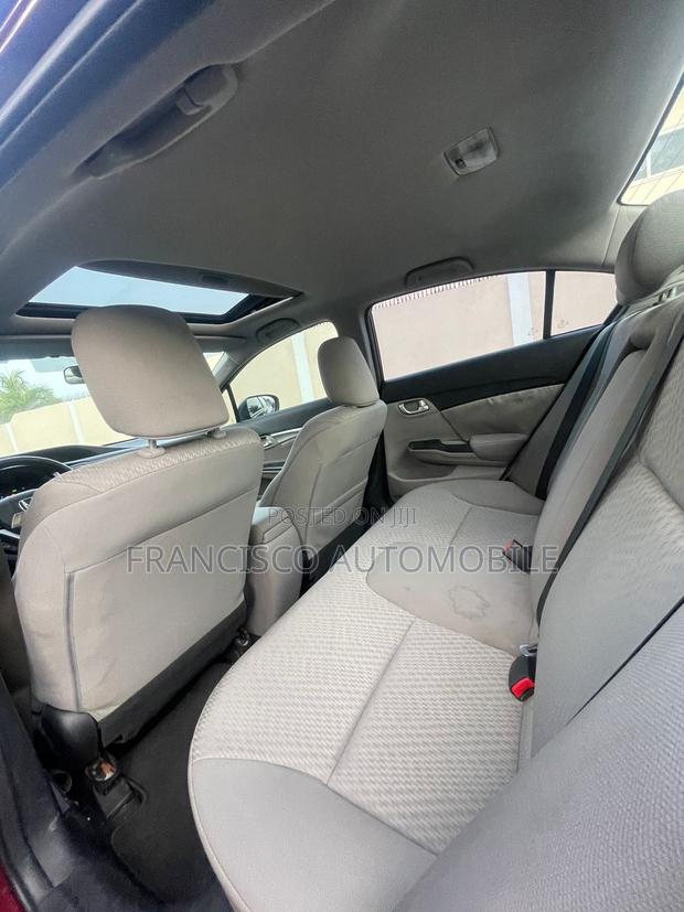 Honda Civic EX 4dr Sedan (1.8L 4cyl CVT) 2015 Burgundy