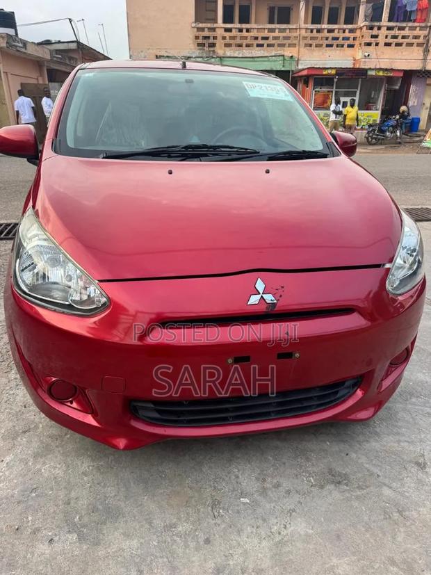 Mitsubishi Mirage 2013 Red