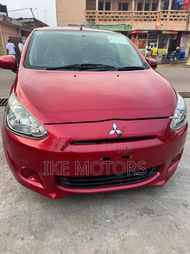 Mitsubishi Mirage 2013 Red