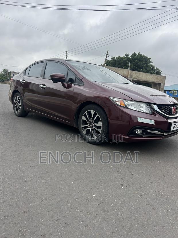 Honda Civic EX-L 4dr Sedan (1.8L 4cyl CVT) 2015 Burgundy