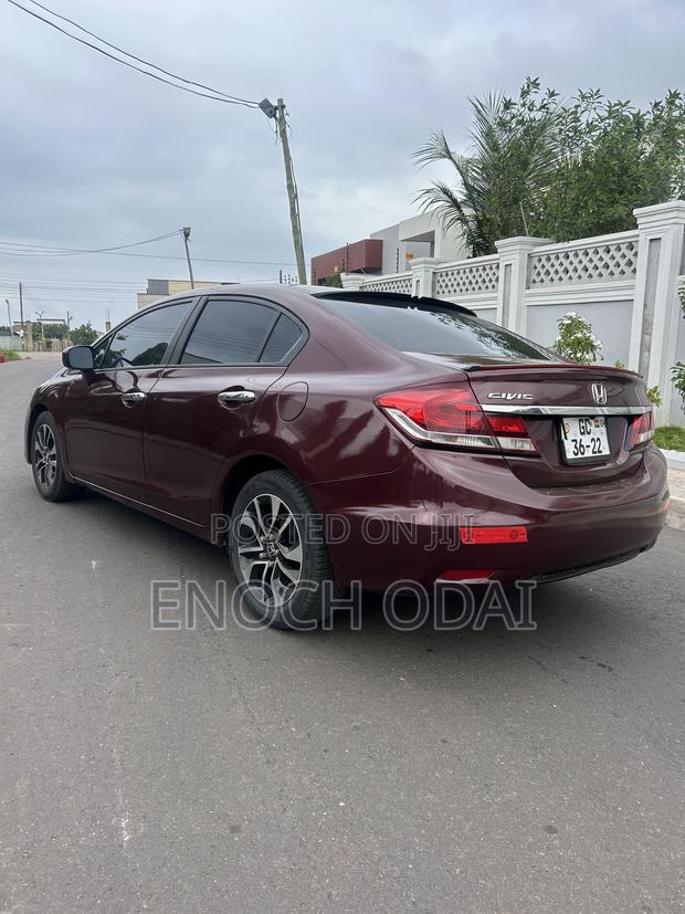 Honda Civic EX-L 4dr Sedan (1.8L 4cyl CVT) 2015 Burgundy