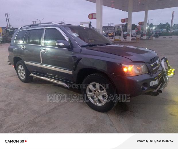Toyota Highlander 4x4 2005 Black