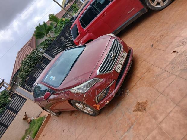 Hyundai Sonata ECO Sedan FWD (1.6L 4cyl 7A) 2017 Red