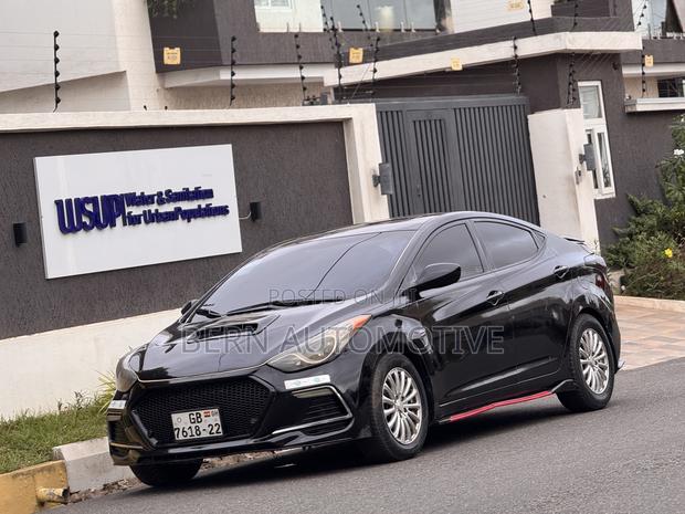 Hyundai Elantra GLS Sedan FWD (1.8L 4cyl 6A) 2013 Black