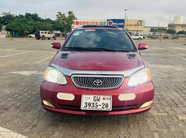 Toyota Corolla 2008 Red