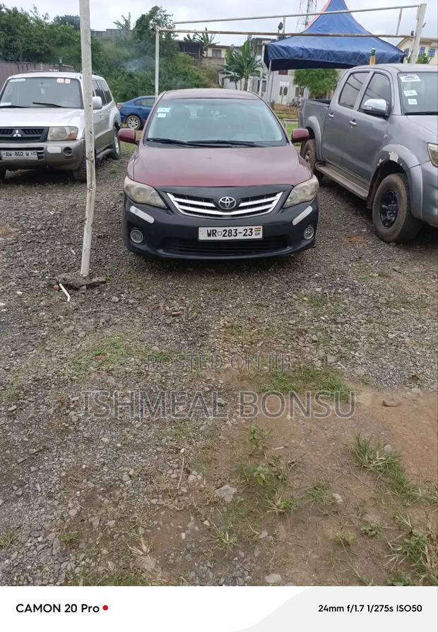 Toyota Corolla 2012 Red
