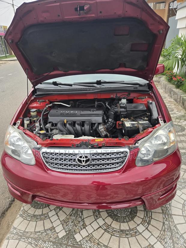 Toyota Corolla 2008 Red