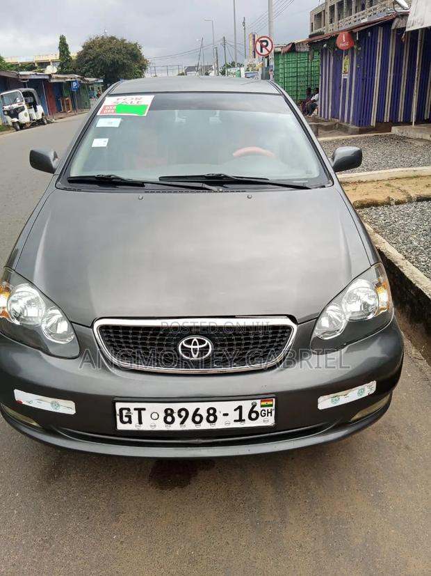 Toyota Corolla 2008 Gray