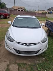 Hyundai Elantra Limited 4dr Sedan (1.8L 4cyl 6A) 2015 White for sale