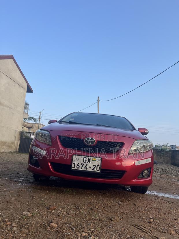Toyota Corolla LE 4dr Sedan (1.8L 4cyl 4A) 2010 Red