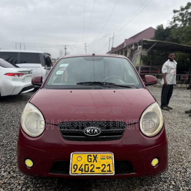 Kia Morning 2010 Red