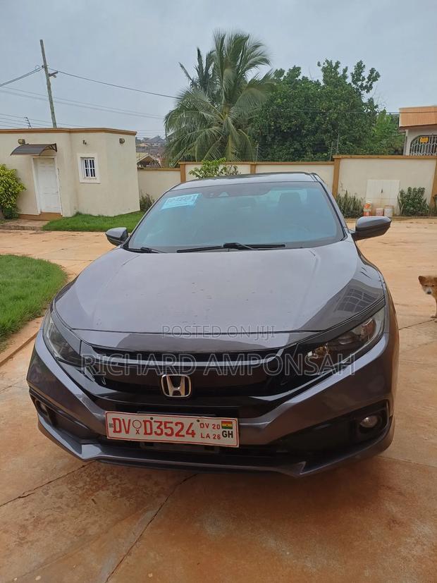 Honda Civic Sport Sedan 2020 Gray