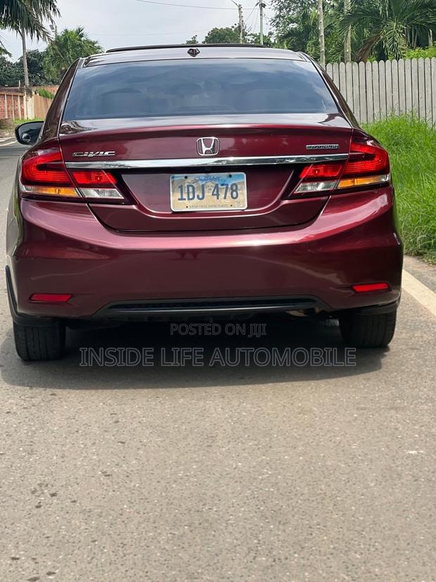Honda Civic 2015 Burgundy