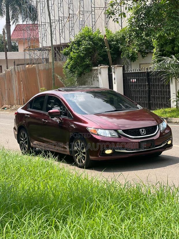 Honda Civic 2015 Burgundy