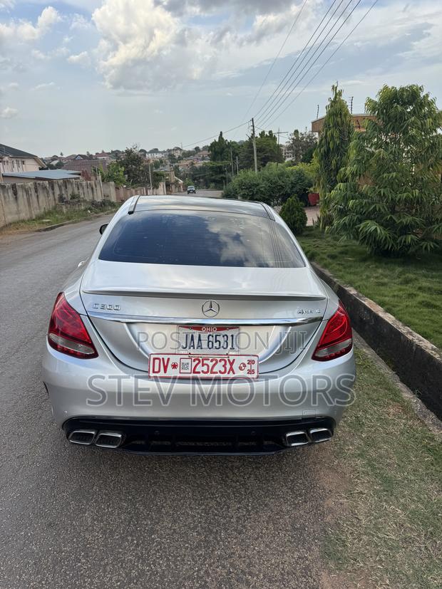 Mercedes-Benz C300 Base 4Matic Sedan AWD (2.0L 4cyl 7A) 2017 Silver