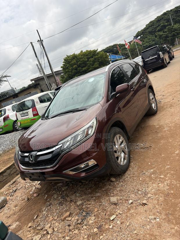 Honda CR-V EX-L w/Navigation 4dr SUV AWD (2.4L 4cyl CVT) 2015 Burgundy