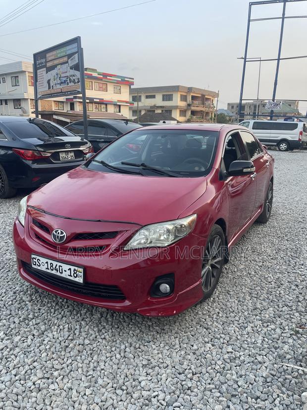 Toyota Corolla S 4dr Sedan (1.8L 4cyl 4A) 2013 Red
