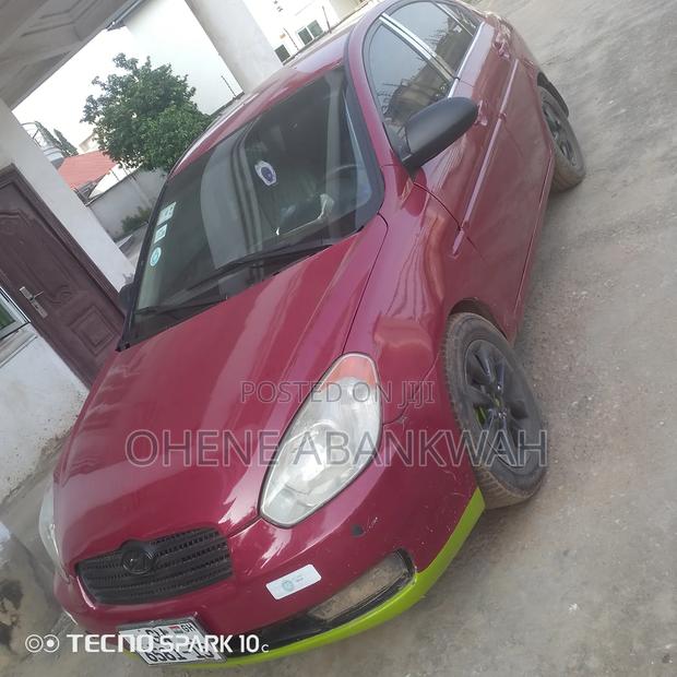 Hyundai Accent 2009 Red