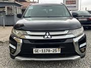 Mitsubishi Outlander SE 4dr SUV AWD (2.4L 4cyl CVT) 2014 Black for sale
