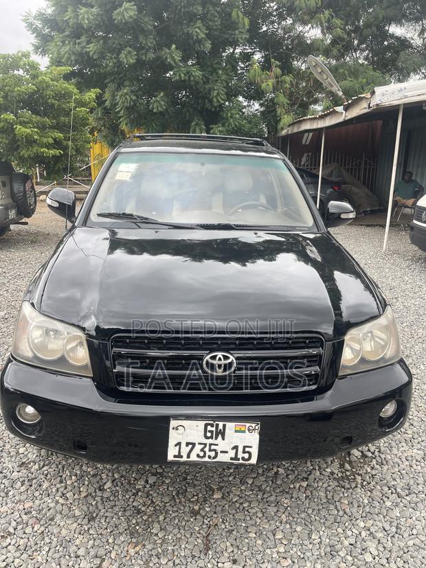 Toyota Highlander Limited V6 2005 Black