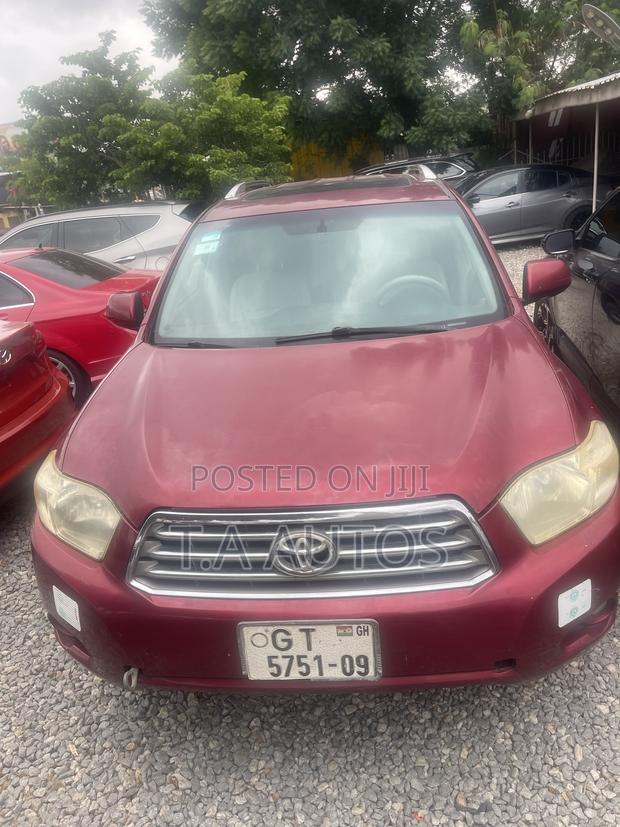 Toyota Highlander Sport 4x4 2009 Red
