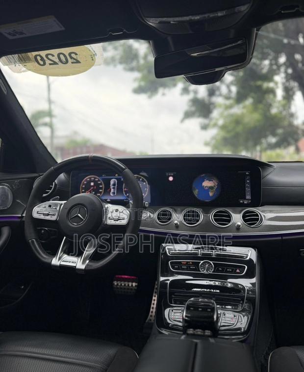 Mercedes-Benz E63 2020 Red