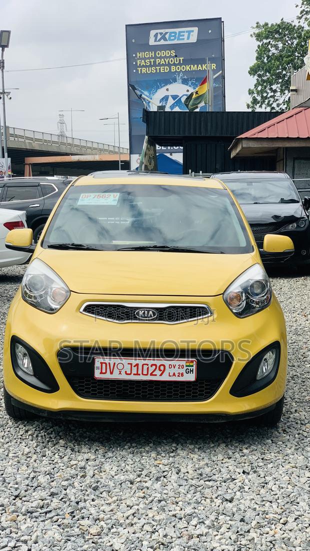Kia Morning 2016 Yellow