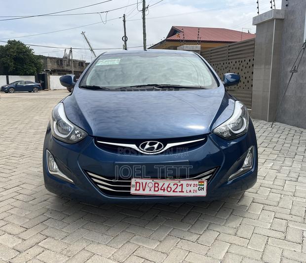 Hyundai Elantra 2014 Blue