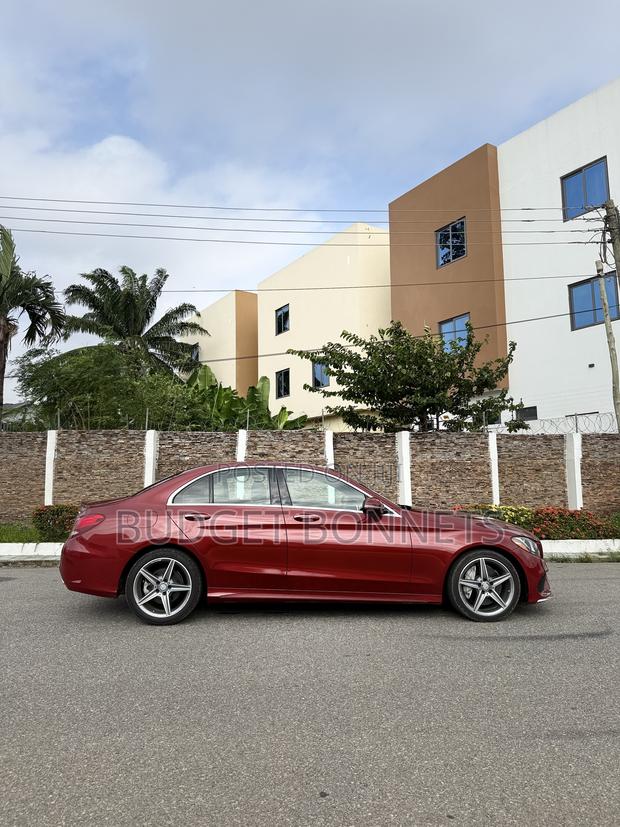 Mercedes-Benz C300 Sport 4Matic Sedan AWD (2.0L 4cyl 7A) 2017 Red