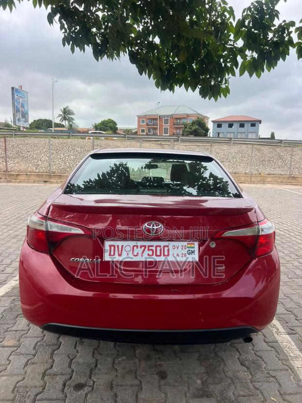Toyota Corolla S 4dr Sedan (1.8L 4cyl CVT) 2016 Red