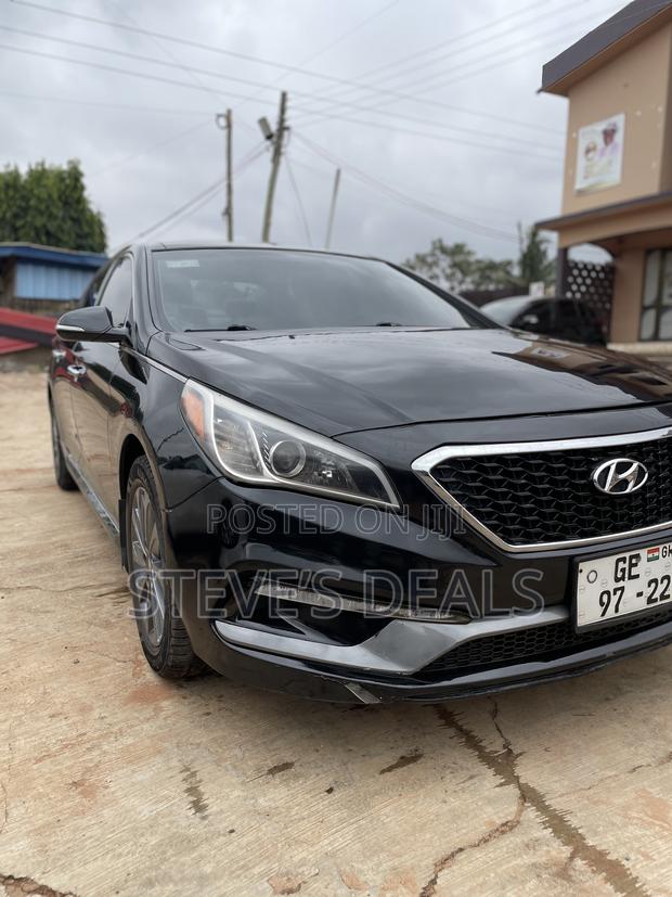 Hyundai Sonata Sport Sedan FWD (2.4L 4cyl 6A) 2016 Black