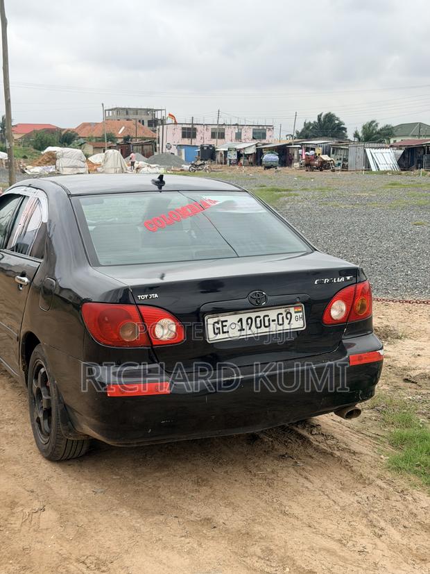 Toyota Corolla 1.6 VVT-i 2006 Black