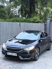 Honda Civic EX Sedan 2018 Black for sale
