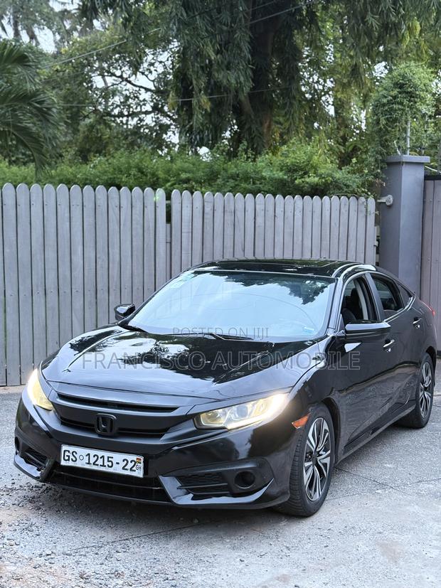 Honda Civic EX Sedan 2018 Black