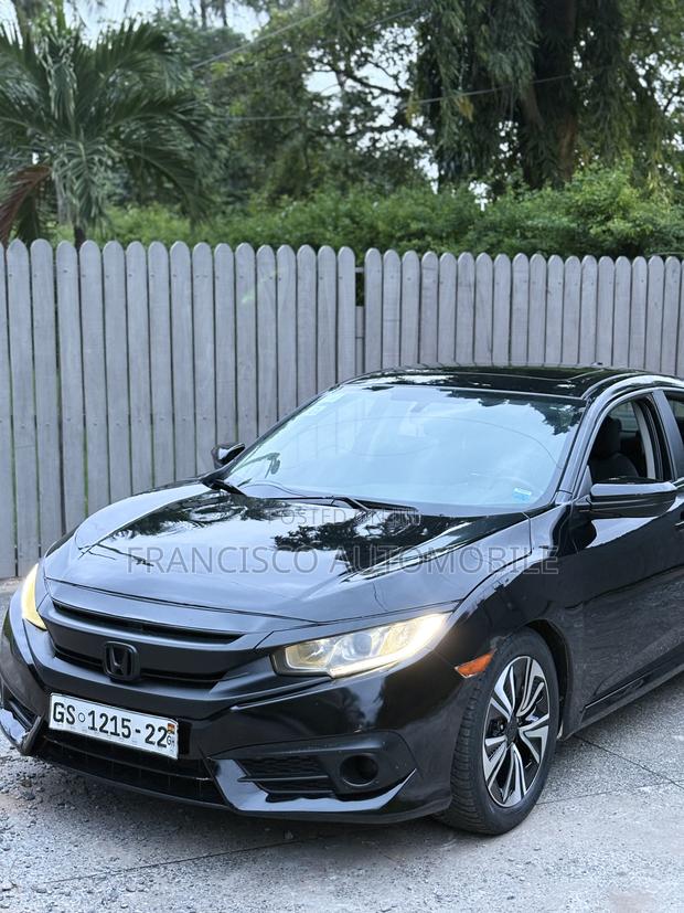 Honda Civic EX Sedan 2018 Black