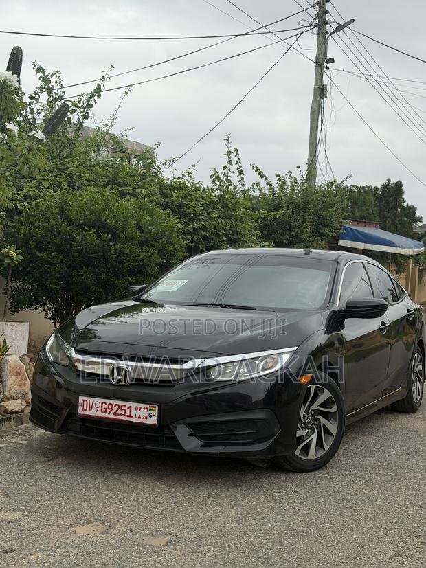 Honda Civic LX 4dr Sedan (2.0L 4cyl) 2016 Black