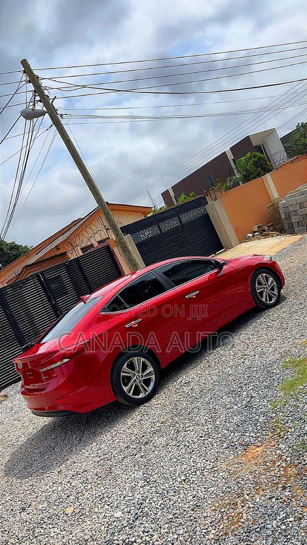 Hyundai Elantra Limited 2018 Red