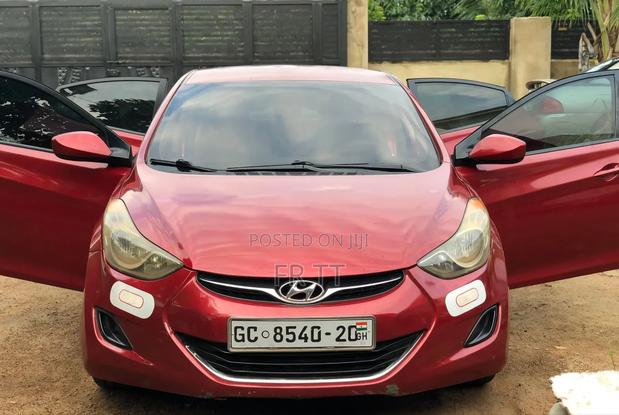 Hyundai Elantra 2013 Red