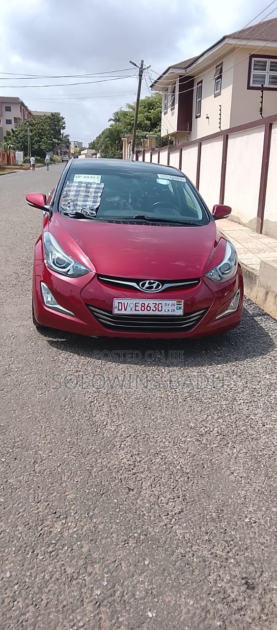 Hyundai Elantra 2016 Red
